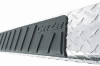 Deezee Universal Tubes - 6In Oval - Black Tread Aluminum (CrewCab) - DZ 16422 Photo - Unmounted