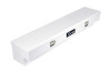 Deezee Universal Tool Box - Hardware Side Mount - White 60In - DZ 8760S User 1