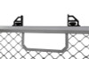 Deezee 17-23 Ford SuperDuty Cargo Management Cab Rack - Silver Mesh - DZ 95072R Photo - Unmounted