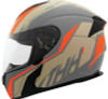 THH Helmets T810S Turbo Gray/Orange - XL - 646880 Photo - Primary