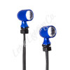 Letric Lighting 12mm Mini Red Turn Signal LED- Blue Anodized - LLC-45CB-R Photo - Primary
