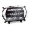 Letric Lighting 96-13 Early Road Glide LED Black/Chrome Headlight with Turn Signals - LLC-5LRA-TS Photo - Primary