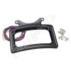 Letric Lighting 12-16 Dyna Perfect Plate Light Black Curved License Plate Frame - LLC-CPPL-B6 Photo - Primary