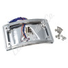 Letric Lighting Perfect Plate Light Chrome Curved License Plate Frame - Universal - LLC-CPPL-C Photo - Primary