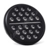 Letric Lighting 7? LED Black Buck-Shot Style multi-mini Headlight - LLC-LHC-7B Photo - Primary