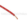 NAMZ OEM Color Cloth-Braided Wire 25ft. Pack 16g - Red w/White Tracer - NCBW-29 Photo - Primary