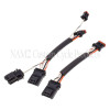 NAMZ 2012+ V-Twin Dyna Handlebar Control Xtension Harness 4in. - NHCX-J04 Photo - Primary