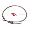 NAMZ Headlight Harness (SS Braided & Clear Coated - Stock Length) - NHH-1801 Photo - Primary