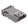 NAMZ JAE MX-1900 4-Position Male Gray Pin Housing (HD 69201180) - NJ-4P52 Photo - Primary