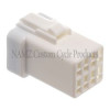 NAMZ JST 8-Position Female Connector Receptacle w/Wire Seal - NJST-08R Photo - Primary