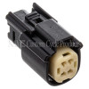 NAMZ 07-23 V-Twin Molex MX-150 4-Position Female Connector - Black (HD 72177-07BK) - NM-33472-4001 Photo - Primary