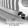 XK Glow Jeep JL JT Front Bumper Light Bar Bracket Kit 20-36In - XK-BRC-JL-FB User 1