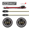 XK Glow 4.5In Black RGB LED Harley Running Light XKchrome Bluetooth App Controlled Kit - XK042011-B User 1