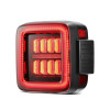 AlphaRex 18-23 Jeep Wrangler JL NOVA Prismatic LED Taillights Black-Red - 602020 User 2