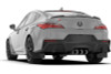 Rally Armor - 23-24 Acura Integra + Integra Type-S Black UR Mud Flap W/Dark Grey Logo (No Drill Req) - MF109-UR-BLK-DGRY User 1