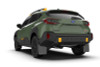 Rally Armor 2024 Subaru Crosstrek (Wilderness Only) Black UR Mudflap W/Wild-Orange Logo No Drill Req - MF116-UR-BLK-WOR User 1