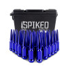 Mishimoto Mishimoto Steel Spiked Lug Nuts M14 x 1.5 32pc Set Blue - MMLG-SP1415-32BL User 1