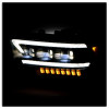 Spyder 19-22 Dodge Ram 2500/3500 (Halogen Model Only) Proj. Headlights (PRO-YD-DR19HDHALAP-SEQ-BK) - 5088604 Photo - Unmounted
