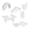 Acerbis 16-22 Yamaha YZ125/250/ YZ125X/ YZ250X Full Plastic Kit - White - 2402960002 Photo - Primary