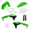 Acerbis 2017 Kawasaki KX250F Full Plastic Kit - Green/White Original 17 - 2630635569 Photo - Primary