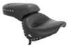 Mustang 98-16 Yamaha V-Star 650 Custom, 98-10 V-Star 650 Cl Touring 1PC Seat w/Studs - Black - 75266 Photo - Primary