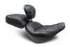 Mustang 18-21 Harley Street Bob Standard Touring Recessed Pass Seat - Black - 79495 Photo - Primary