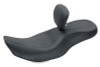 Mustang 97-07 Harley Rd King, 06-07 Str Glide ,00-05 Eagle Wide Tripper 1PC Seat-Black - 79499 Photo - Primary