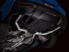 AWE 2024 Ford Mustang GT Fastback S650 RWD Track Edition Catback Exhaust w/ Dual Diamond Black Tips - 3020-33650 Photo - Mounted