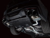 AWE 2024 Ford Mustang Dark Horse S650 RWD SwitchPath Catback Exhaust w/ Quad Diamond Black Tips - 3025-43375 Photo - Mounted