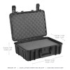 Go Rhino XVenture Gear Hard Case w/Foam - Medium 18in. / Lockable / IP67 - Tex. Black - XG181407F Photo - Unmounted