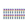 Wheel Mate Mevius Lug Bolt Set of 20 - Neon Chrome 14x1.25 27mm Cone 60 DEG TAP - 40591N User 1