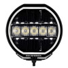 Go Rhino Xplor Blackout Series Maxline LED Hi/Low Beam w/Multi DRL (Surface Mount) 7in. - Blk - 751080711CRS Photo - Primary