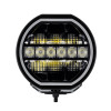 Go Rhino Xplor Blackout Series Maxline LED Hi/Low Beam w/Multi DRL (Surface Mount) 9in. - Blk - 751440911CRS Photo - Primary
