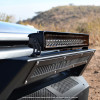 Go Rhino Xplor Blackout Combo Series Dbl Row LED Light Bar w/Amber (Side/Track Mount) 21.5in. - Blk - 752002112CDS Photo - Mounted