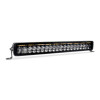 Go Rhino Xplor Blackout Combo Series Dbl Row LED Light Bar w/Amber (Side/Track Mount) 21.5in. - Blk - 752002112CDS Photo - Unmounted