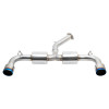 Injen 19-22 Hyundai Veloster N L4 2.0L Turbo Performance SS Axle Back Exhaust System - Burnt Ti Tips - SES1343ABTT Photo - Unmounted