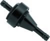 BikeMaster 1/4in Inline Fuel Filter - Black - 152402 Photo - Primary