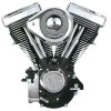S&S Cycle 84-99 BT V80 Complete Assembled Engine w/ 508 Cams - Wrinkle Black - 310-0238 User 1