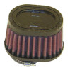 K&N Filter Universal Rubber Filter Oval Tapered 4in Base O/S L x 3.5in Top O/S L x 2.75in H - RU-1820 Photo - Primary