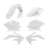 Acerbis 05-06 Honda CRF450R Plastic Kit - White - 2071100002 Photo - Primary