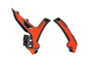 Acerbis 23+ KTM EXC-F/ SX/ SX-F/ XC/ XC-F/ XC-W/ XCF-W Frame Guards- X-Grip - Black/16 Orange - 2975045229 Photo - Primary