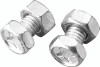 Yuasa 6mm Nut & Bolt Set - 2 Sets - 5BNBSSF6M Photo - Primary