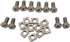 Yuasa 12mm Large Stainless Steel Hex Bolt for GYZ20H/HL/GYZ32HL - 5 Pack - PACK479699 User 1