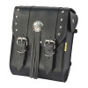 Willie & Max Universal American Classic Sissy Bar Bag (8 in L x 10 in W x 4.5 in H) - Black - 58480-00 User 1