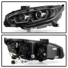 Honda Civic 16-20 LED Model High-Power LED Module Headlights - Black (PRO-YD-HC16LEDAP-SEQGR-BK) - 5088932 Photo - Unmounted