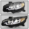 Honda Civic 16-20 LED Model High-Power LED Module Headlights - Black (PRO-YD-HC16LEDAP-SEQGR-BK) - 5088932 Photo - Unmounted