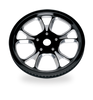 Performance Machine Belt Pulley 66T x 1in  Galaxy - Contrast Cut Platinum - 0093-5466GALL-BMP User 1