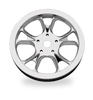 Performance Machine Belt Pulley 66T x 1in  Galaxy - Chrome - 0093-6266GALL-CH User 1