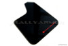 Rally Armor Universal UR Black Mud Flap w/ Metallic Black Logo - MF12-UR-BLK-MBK User 1