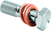 Twin Power Chrome Brake Fitting 3/8-24 Double Banjo Bolt - 035974 Photo - Primary